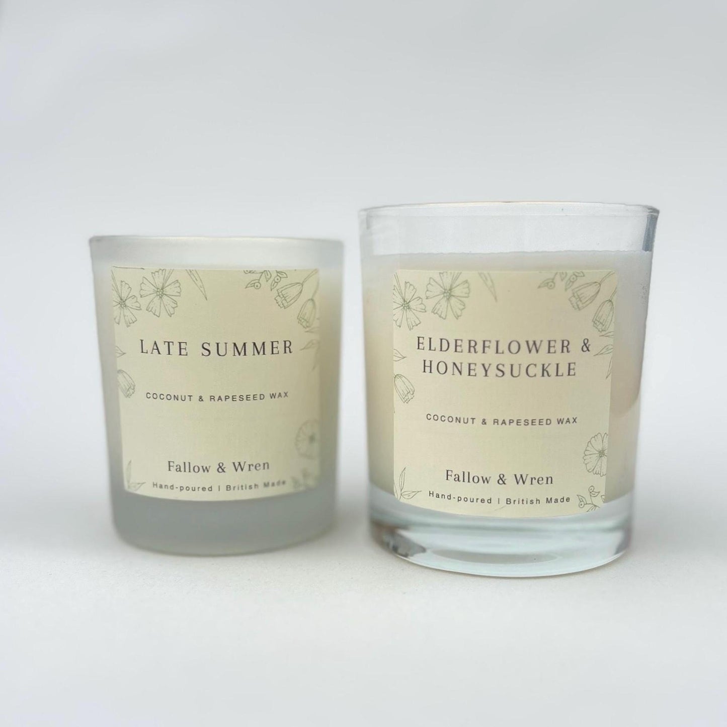 Jasmine and Vanilla Scented Candle