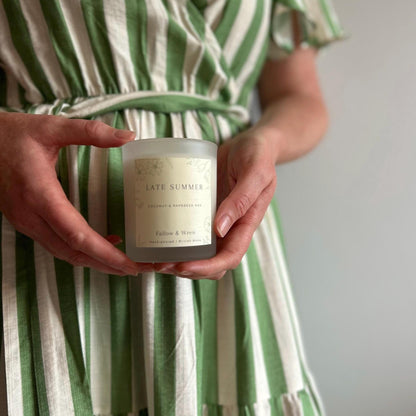 Jasmine and Vanilla Scented Candle