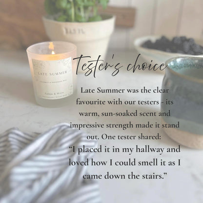 Jasmine and Vanilla Scented Candle