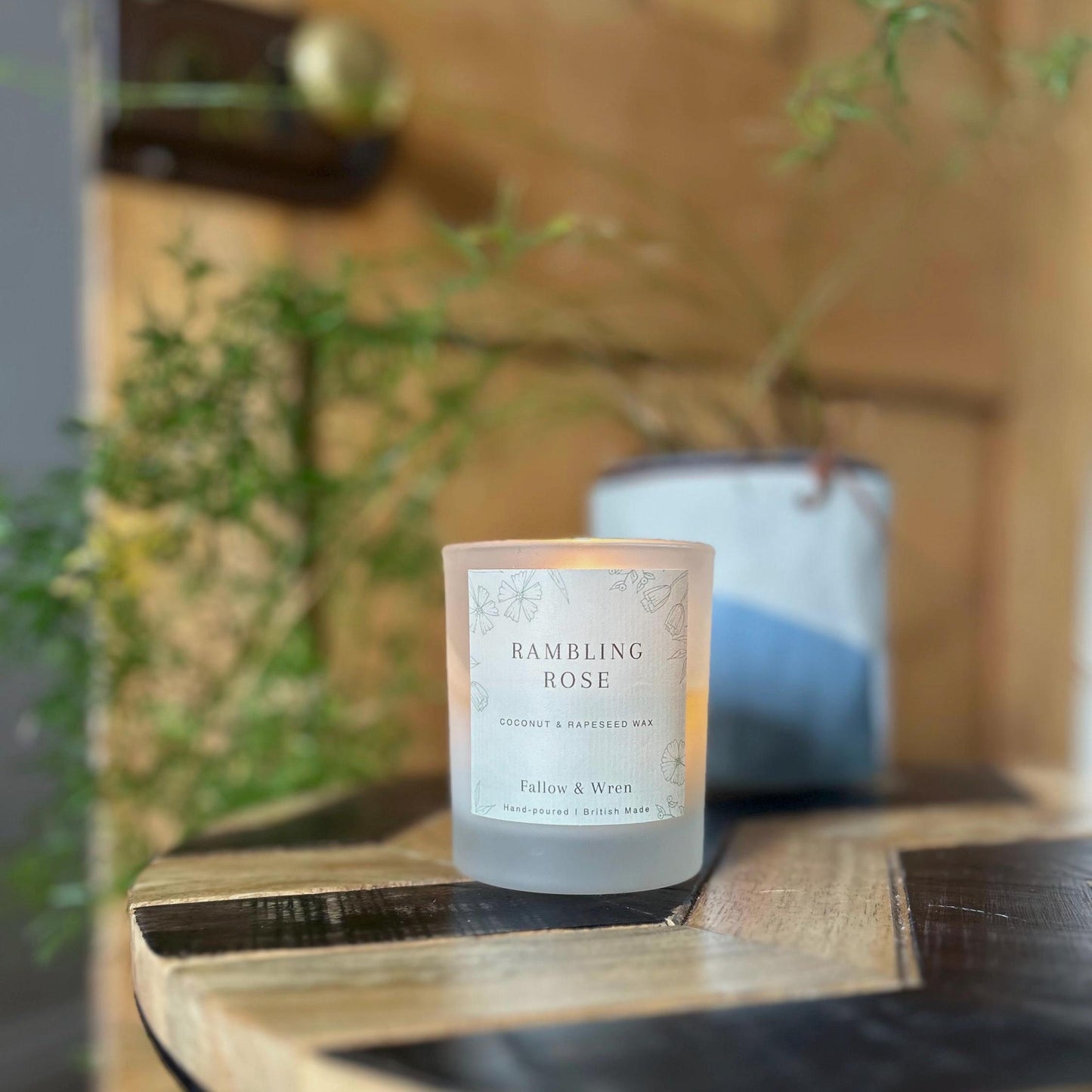 Rambling Rose Scented Candle