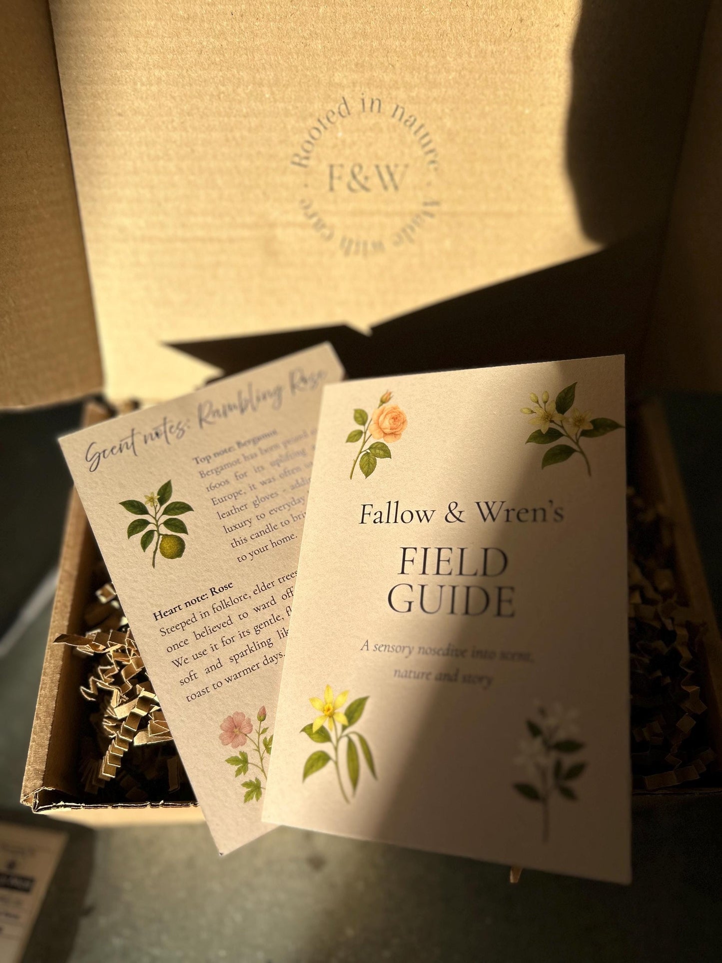 Elderflower and Honeysuckle Scented Candle